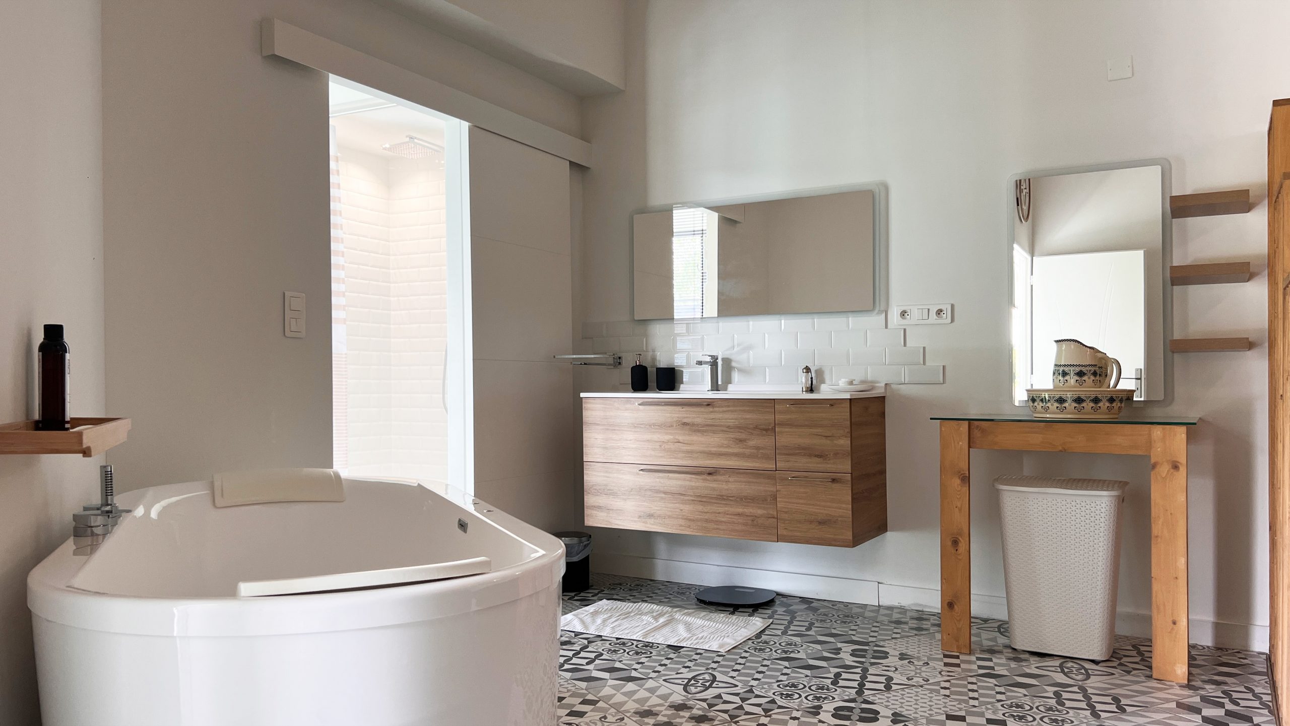 Salle de bain gîte
